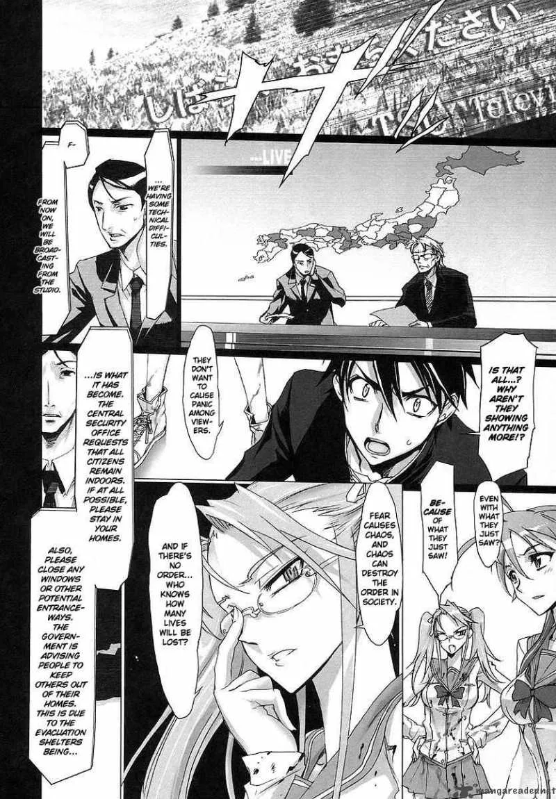 High School of the Dead Chapter 2 page 35