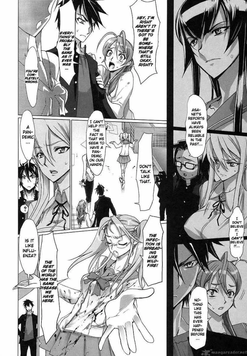 High School of the Dead Chapter 2 page 37