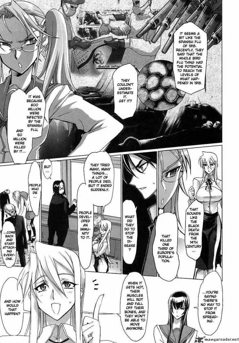 High School of the Dead Chapter 2 page 38