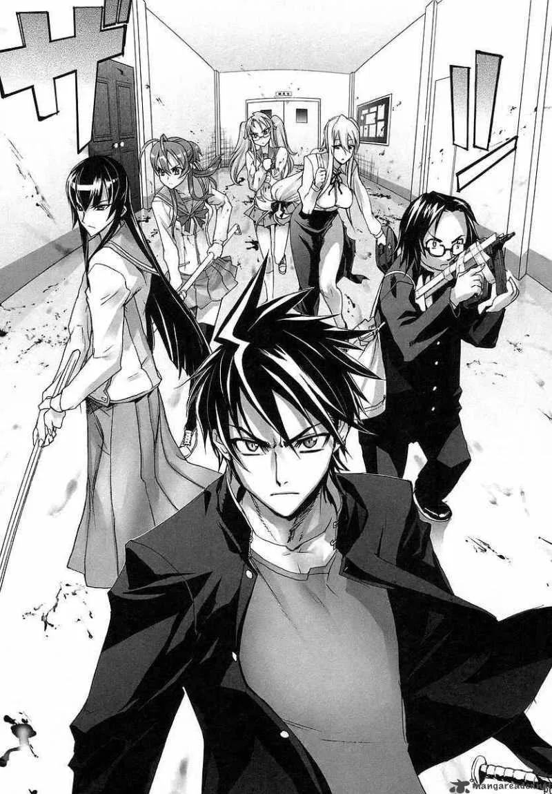 High School of the Dead Chapter 2 page 40
