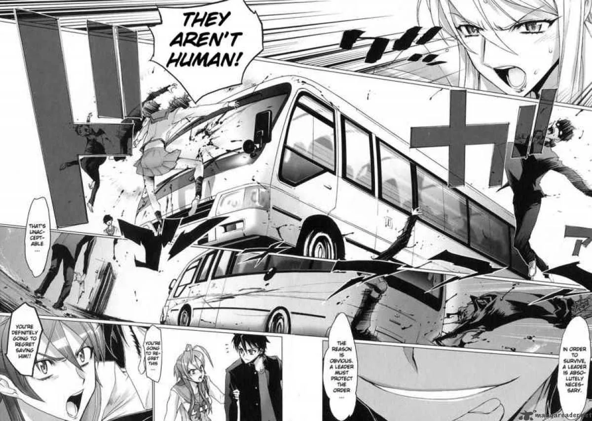 High School of the Dead Chapter 2 page 56