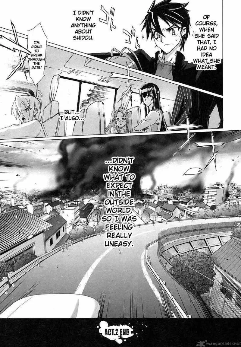 High School of the Dead Chapter 2 page 57