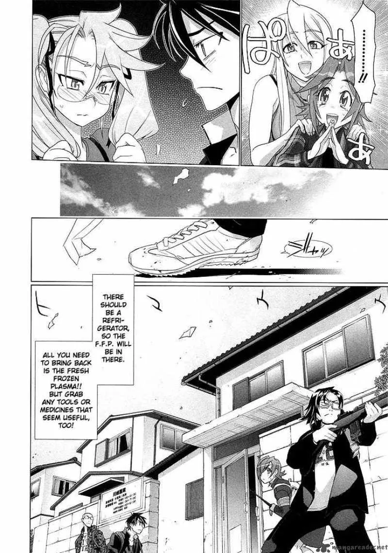 High School of the Dead Chapter 20 page 11