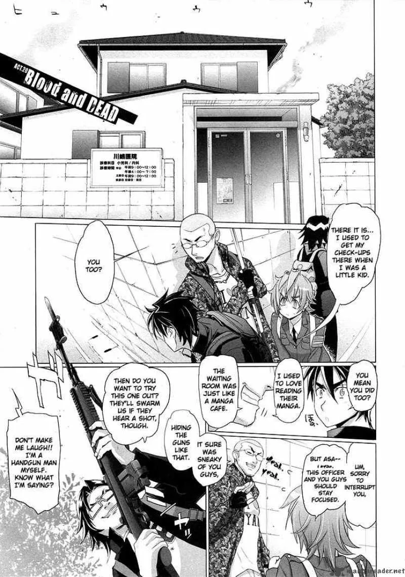 High School of the Dead Chapter 20 page 1