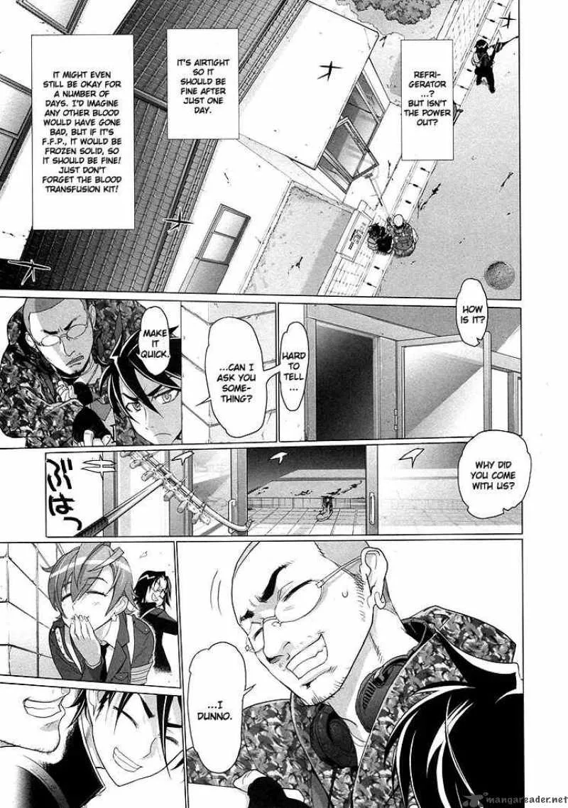 High School of the Dead Chapter 20 page 12