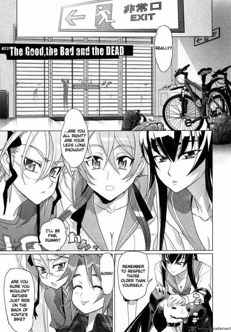 High School of the Dead Chapter 21 page 1