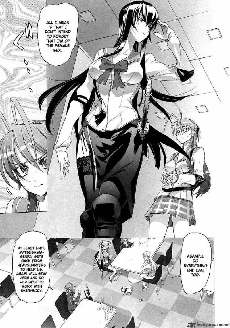 High School of the Dead Chapter 21 page 16