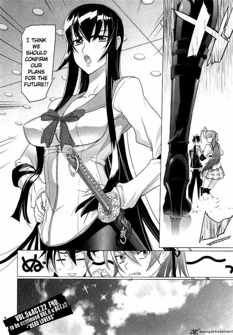 High School of the Dead Chapter 22 page 20