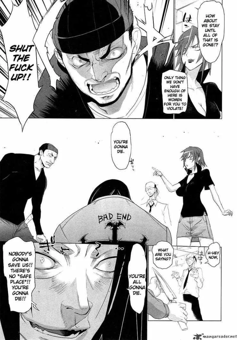 High School of the Dead Chapter 22 page 11