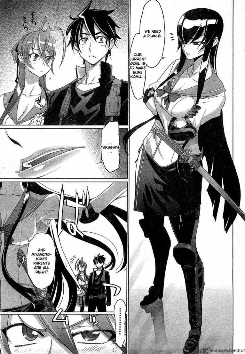 High School of the Dead Chapter 23 page 6