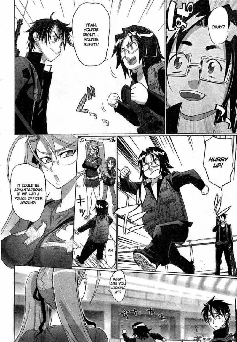 High School of the Dead Chapter 23 page 17