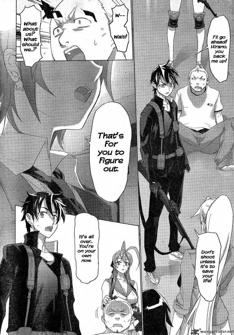 High School of the Dead Chapter 24 page 38