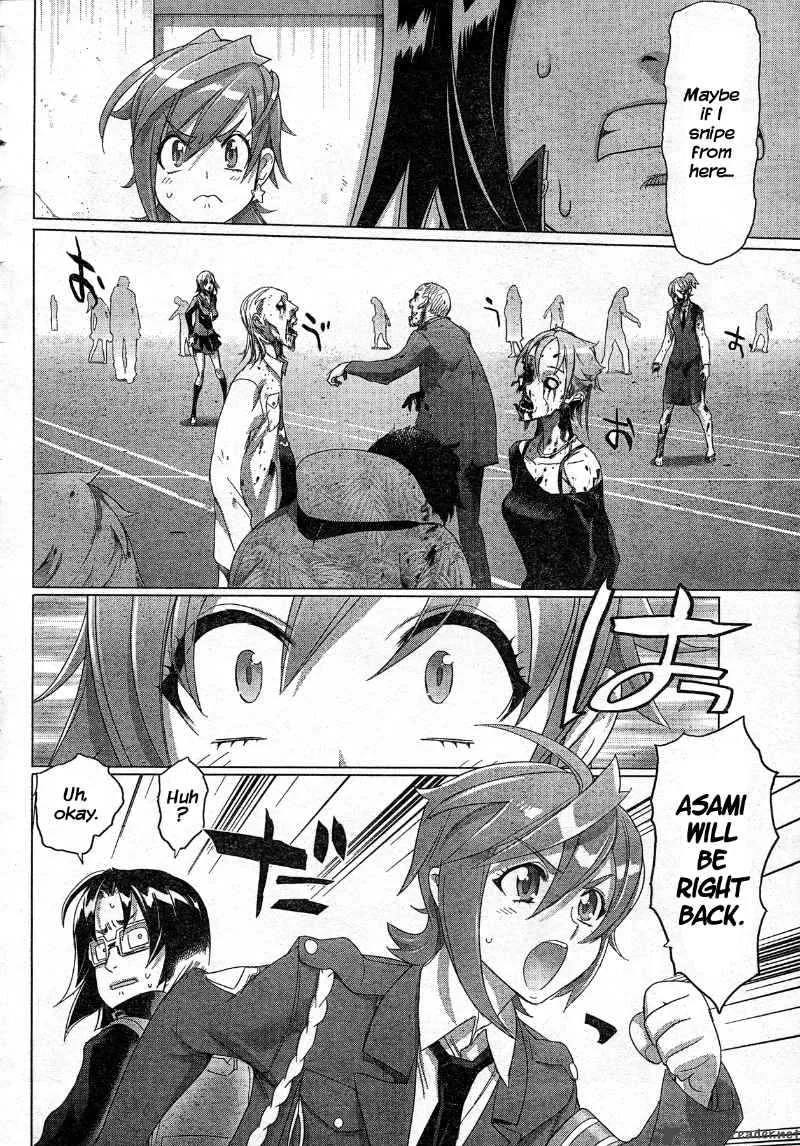 High School of the Dead Chapter 25 page 23