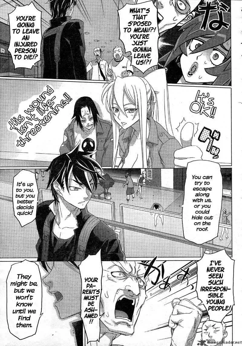 High School of the Dead Chapter 25 page 19