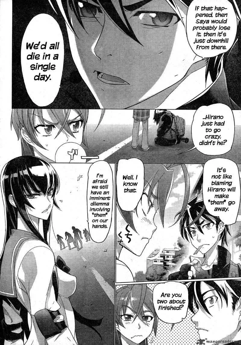 High School of the Dead Chapter 26 page 19