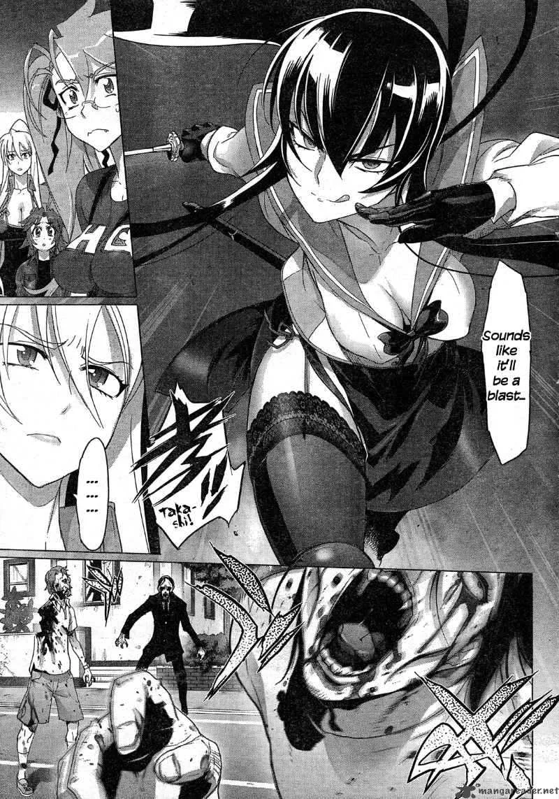 High School of the Dead Chapter 26 page 23