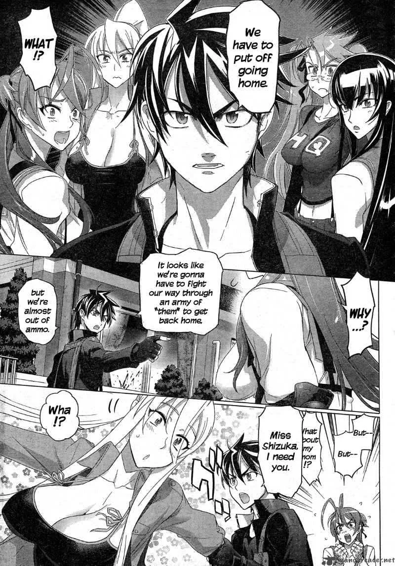 High School of the Dead Chapter 26 page 16