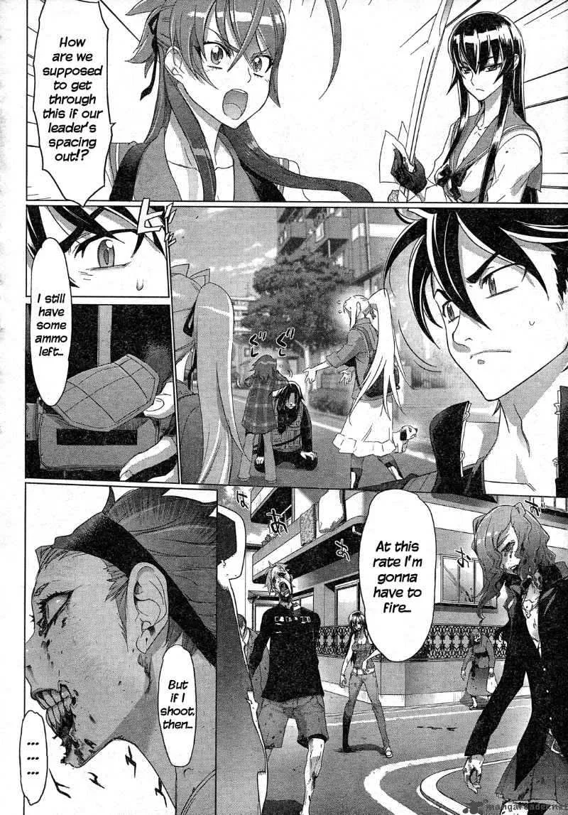 High School of the Dead Chapter 26 page 15