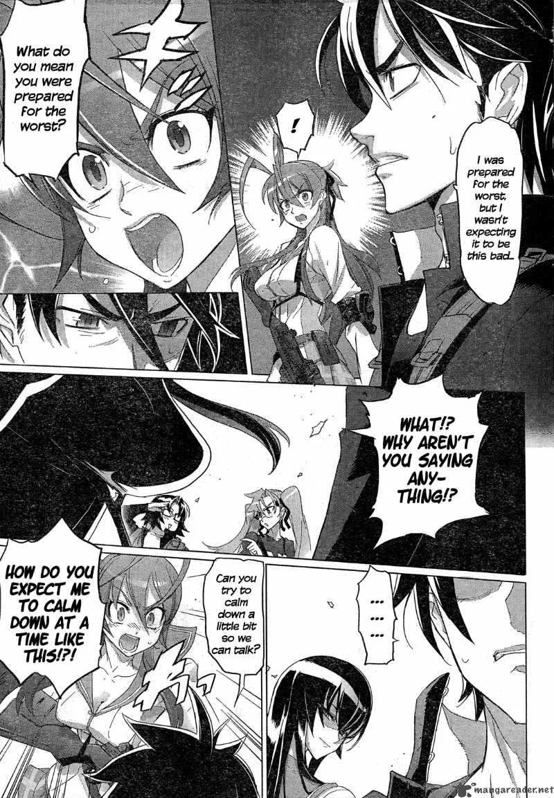 High School of the Dead Chapter 27 page 4
