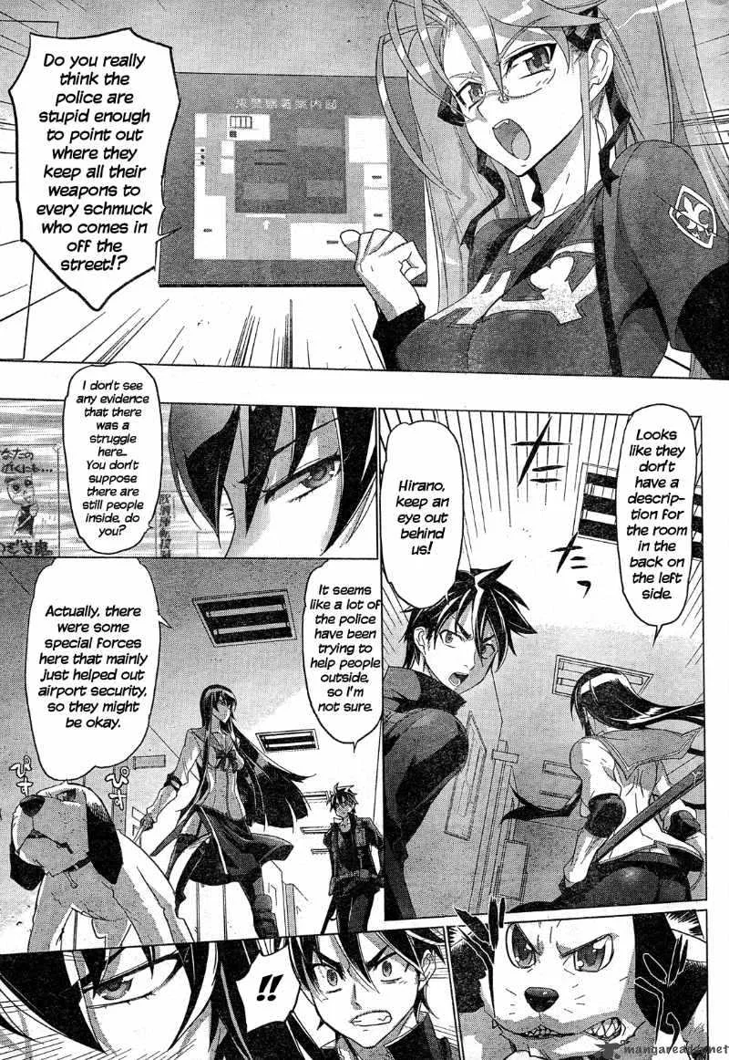 High School of the Dead Chapter 27 page 10