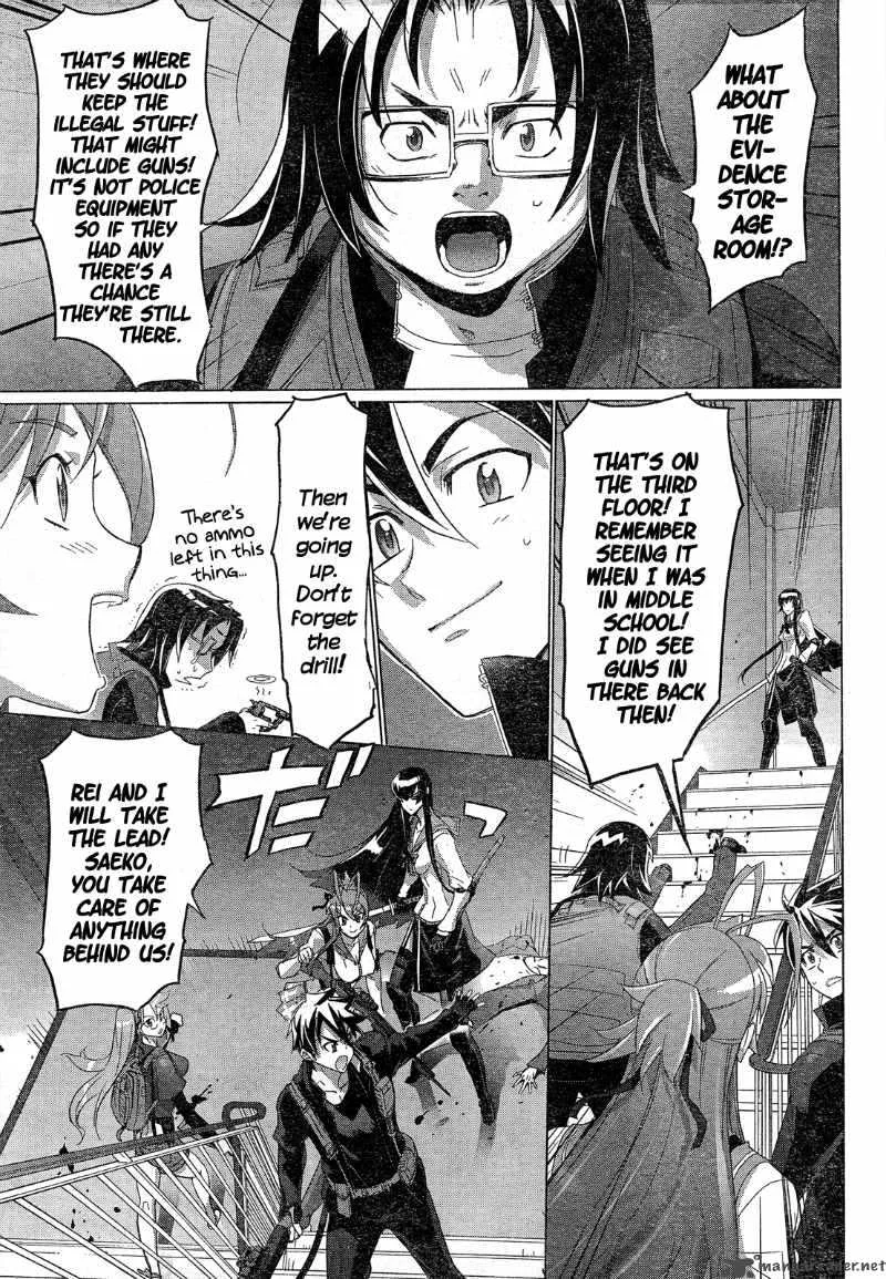 High School of the Dead Chapter 27 page 20