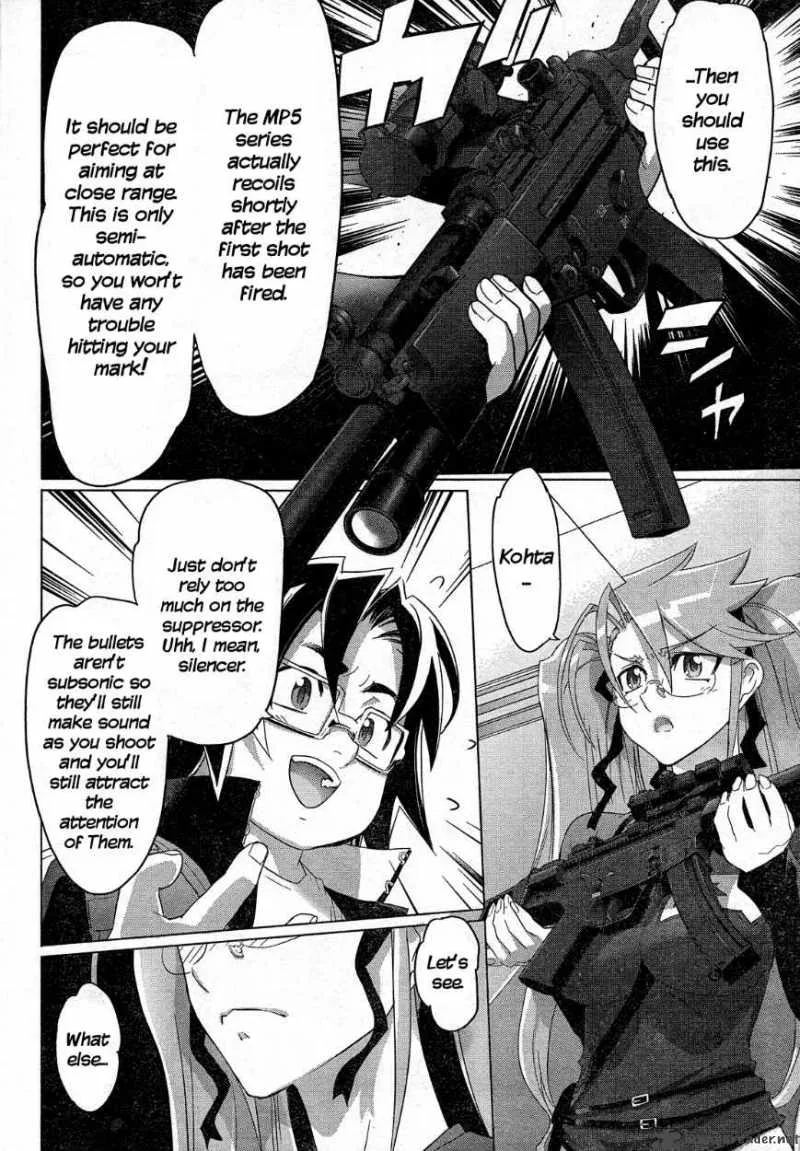 High School of the Dead Chapter 28 page 21