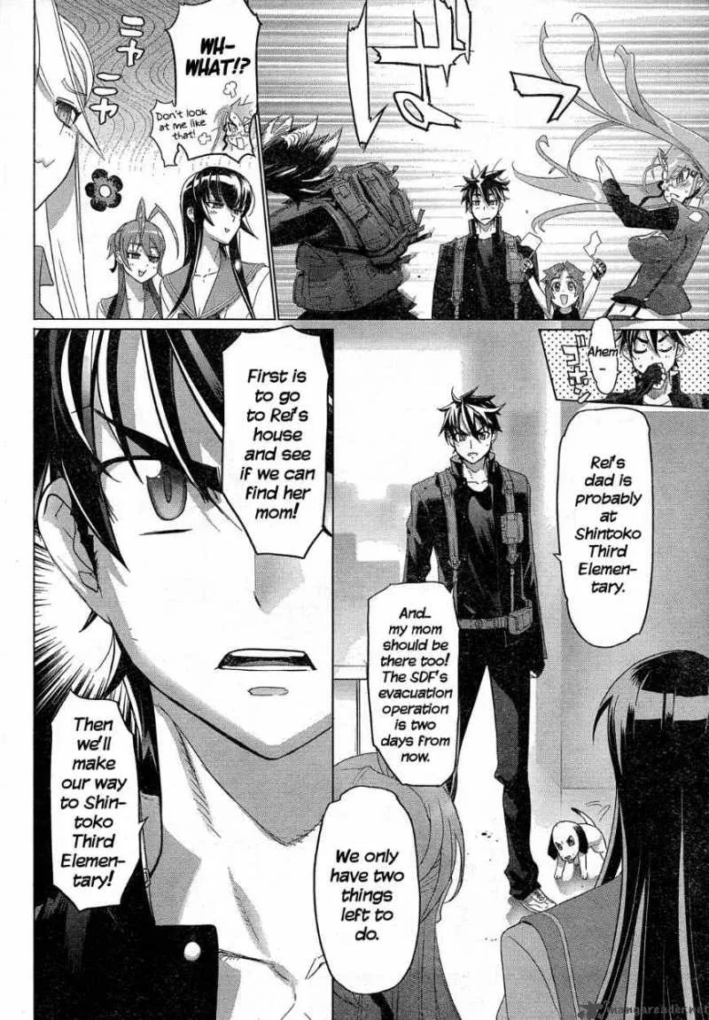 High School of the Dead Chapter 28 page 23