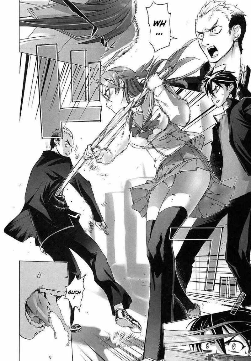High School of the Dead Chapter 3 page 9