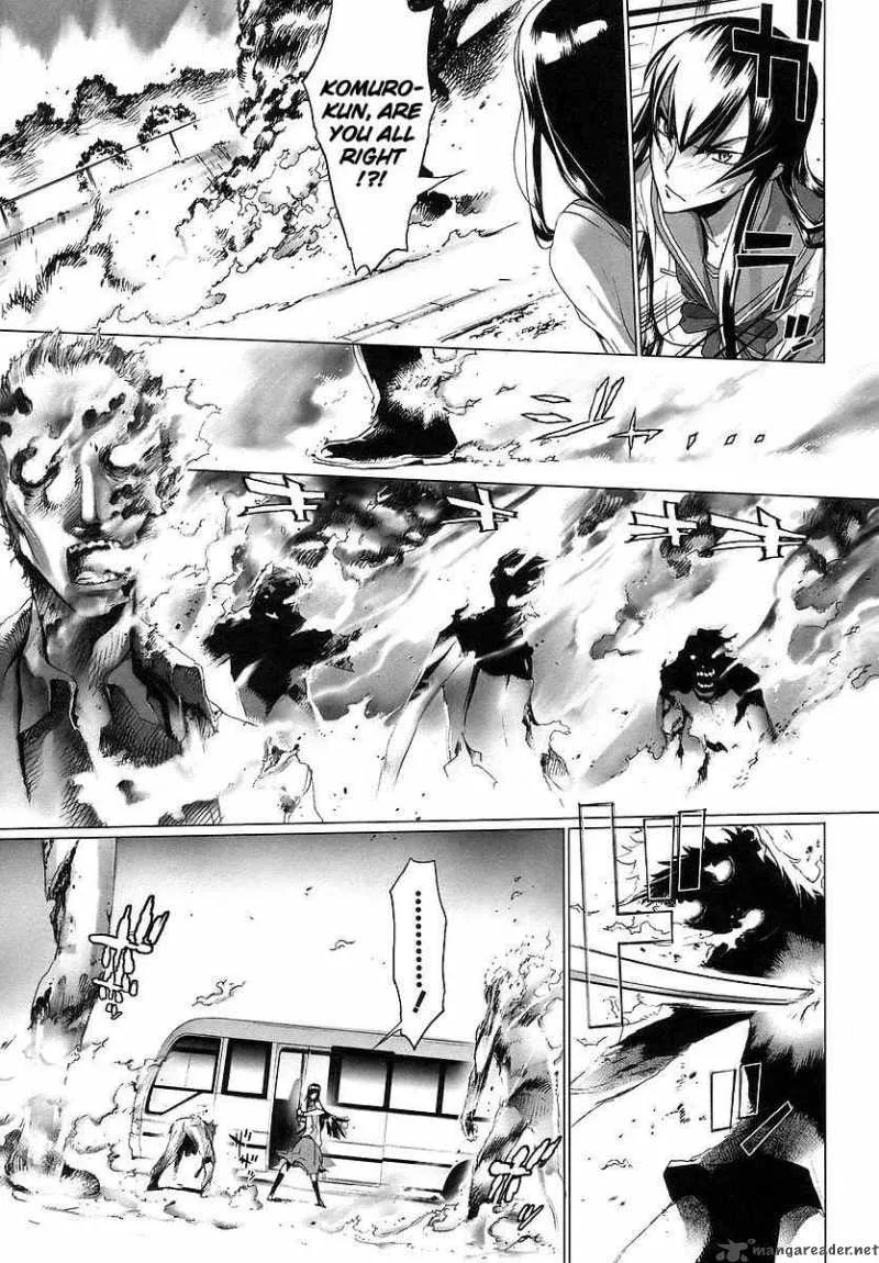 High School of the Dead Chapter 3 page 21