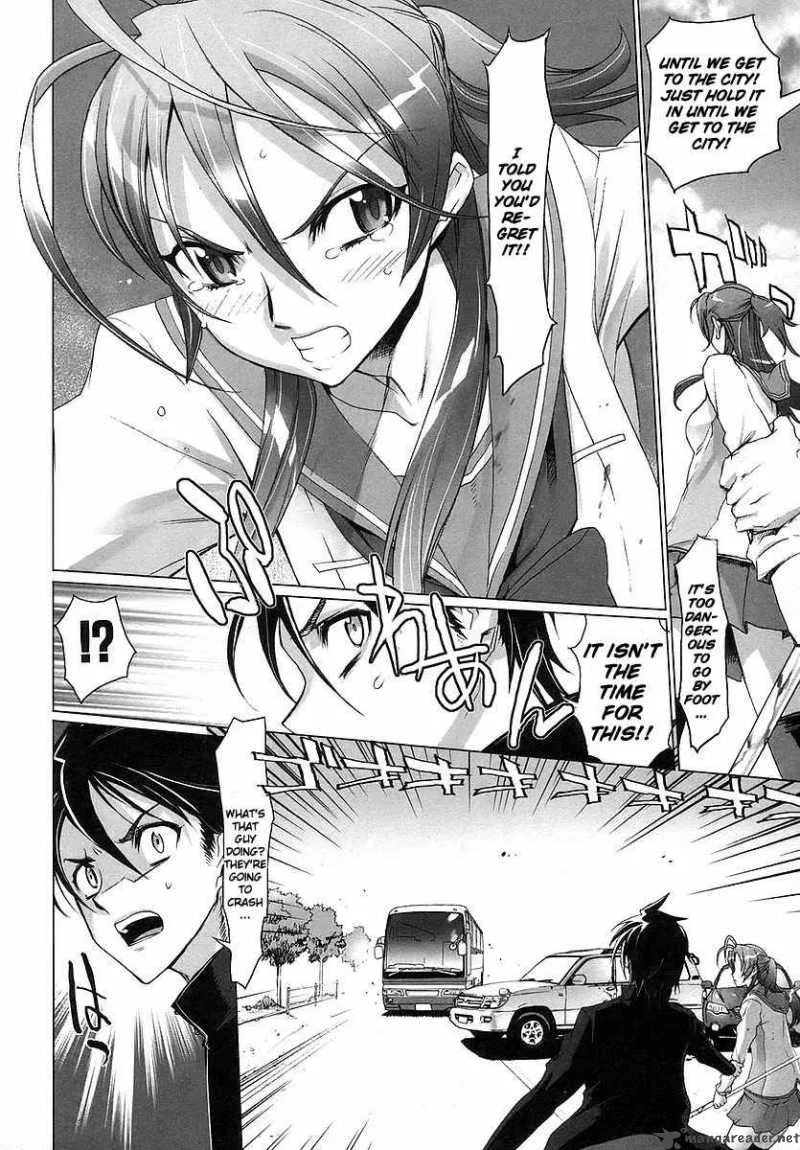 High School of the Dead Chapter 3 page 17