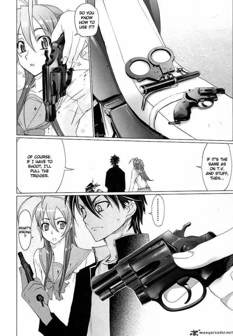 High School of the Dead Chapter 4 page 20
