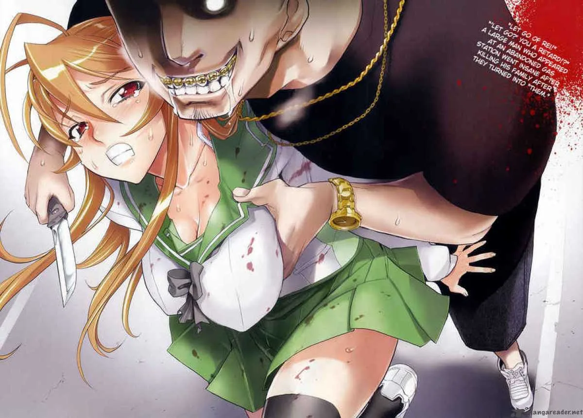 High School of the Dead Chapter 4 page 6