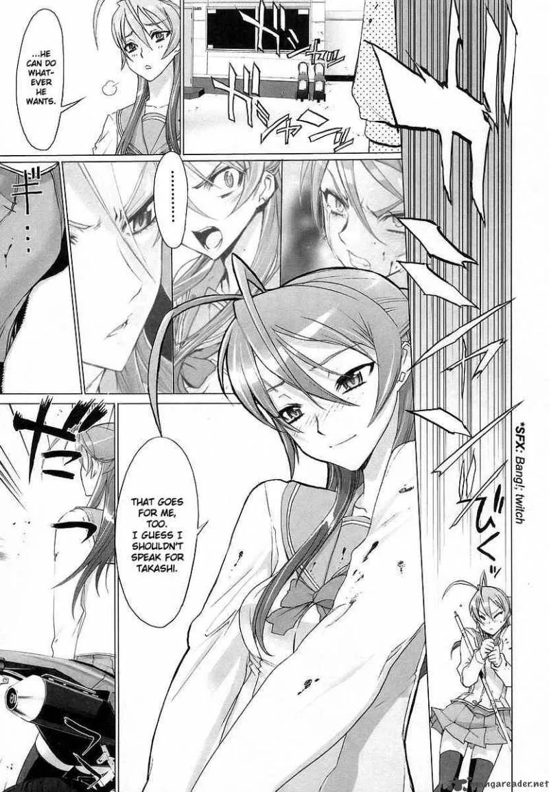 High School of the Dead Chapter 4 page 27