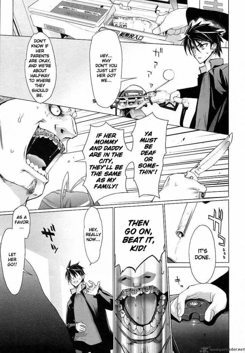 High School of the Dead Chapter 4 page 33