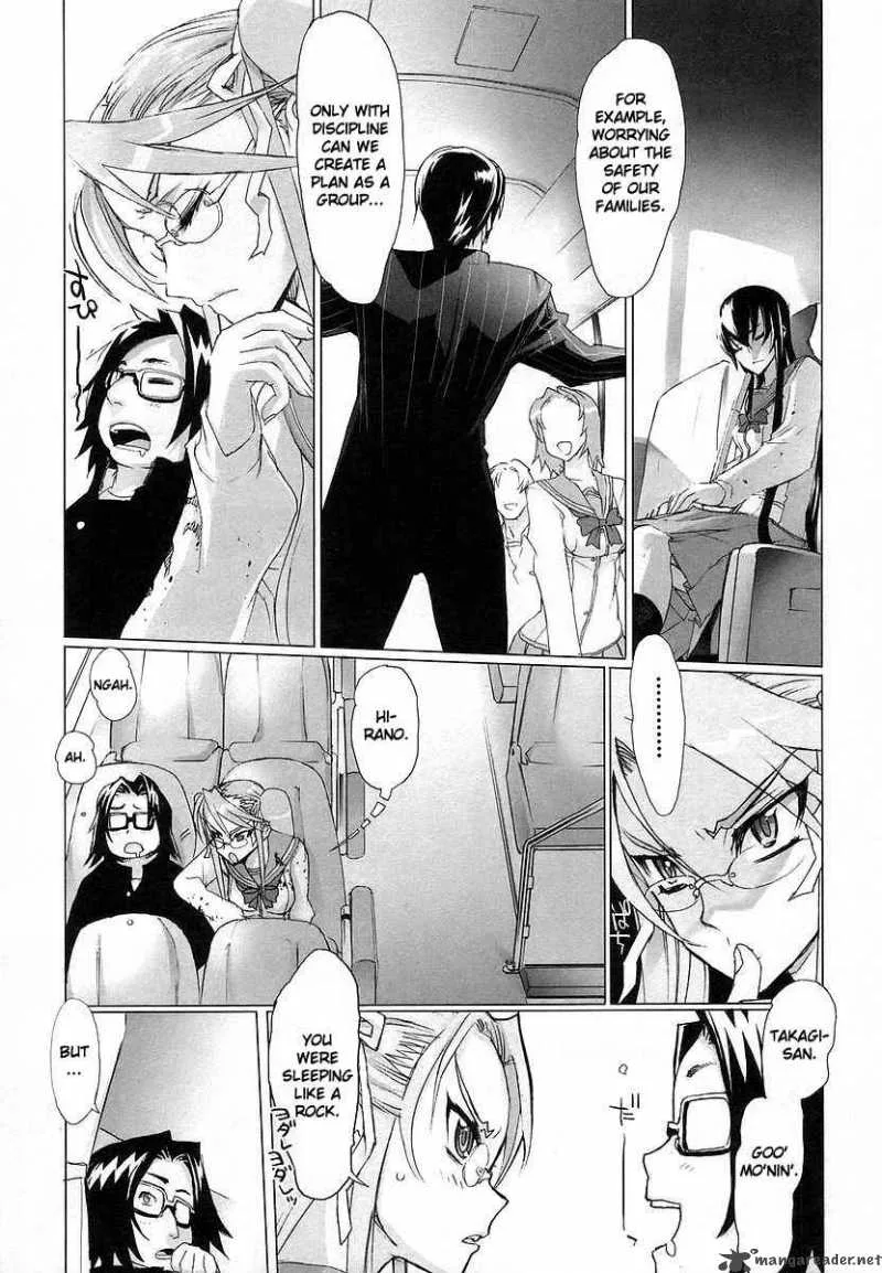 High School of the Dead Chapter 5 page 6