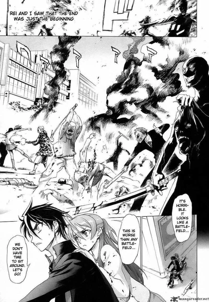 High School of the Dead Chapter 5 page 10