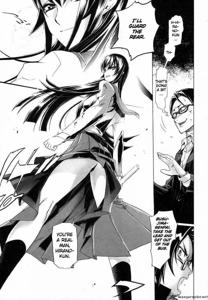 High School of the Dead Chapter 5 page 22