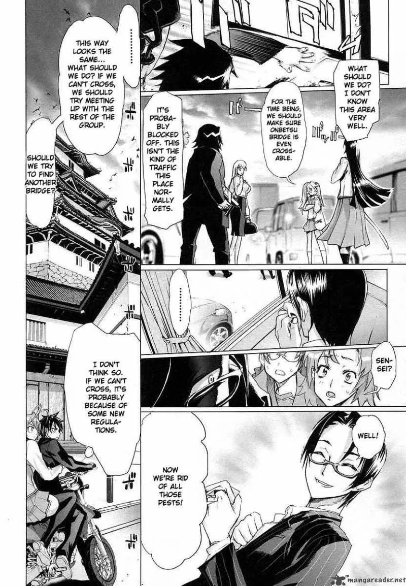 High School of the Dead Chapter 5 page 23