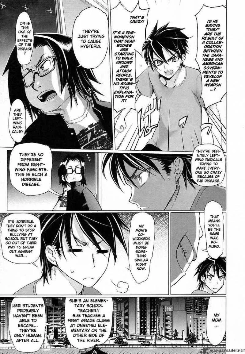 High School of the Dead Chapter 6 page 16