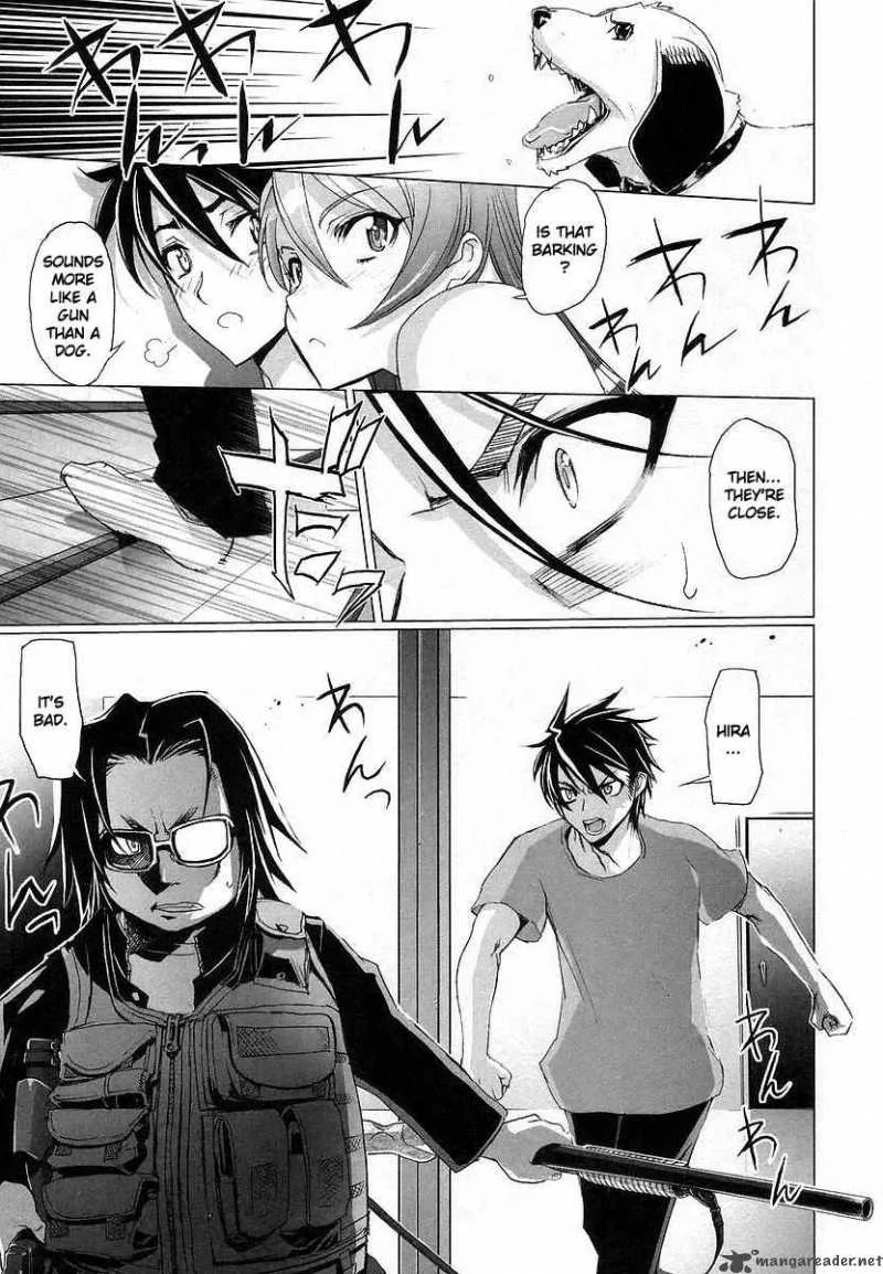 High School of the Dead Chapter 6 page 32