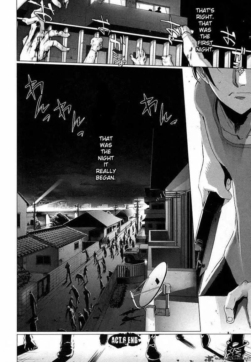 High School of the Dead Chapter 6 page 33