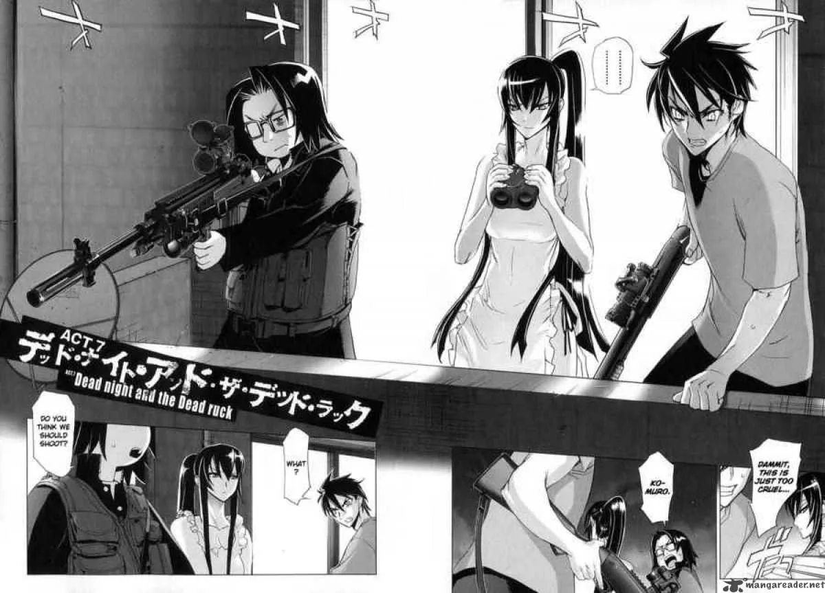 High School of the Dead Chapter 7 page 2