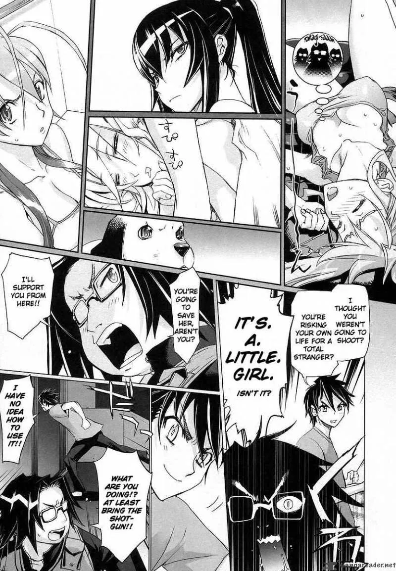 High School of the Dead Chapter 7 page 14