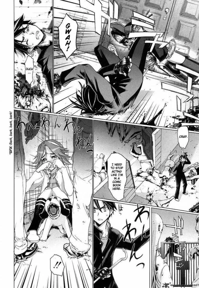 High School of the Dead Chapter 7 page 22