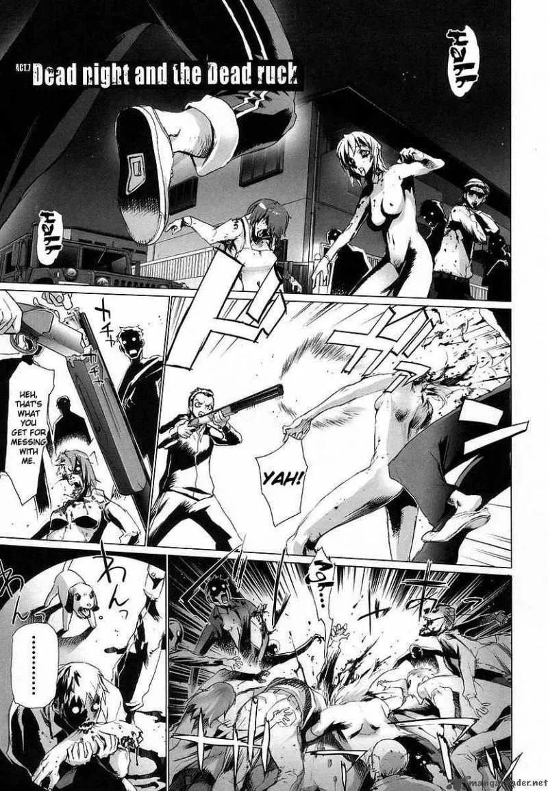 High School of the Dead Chapter 7 page 1