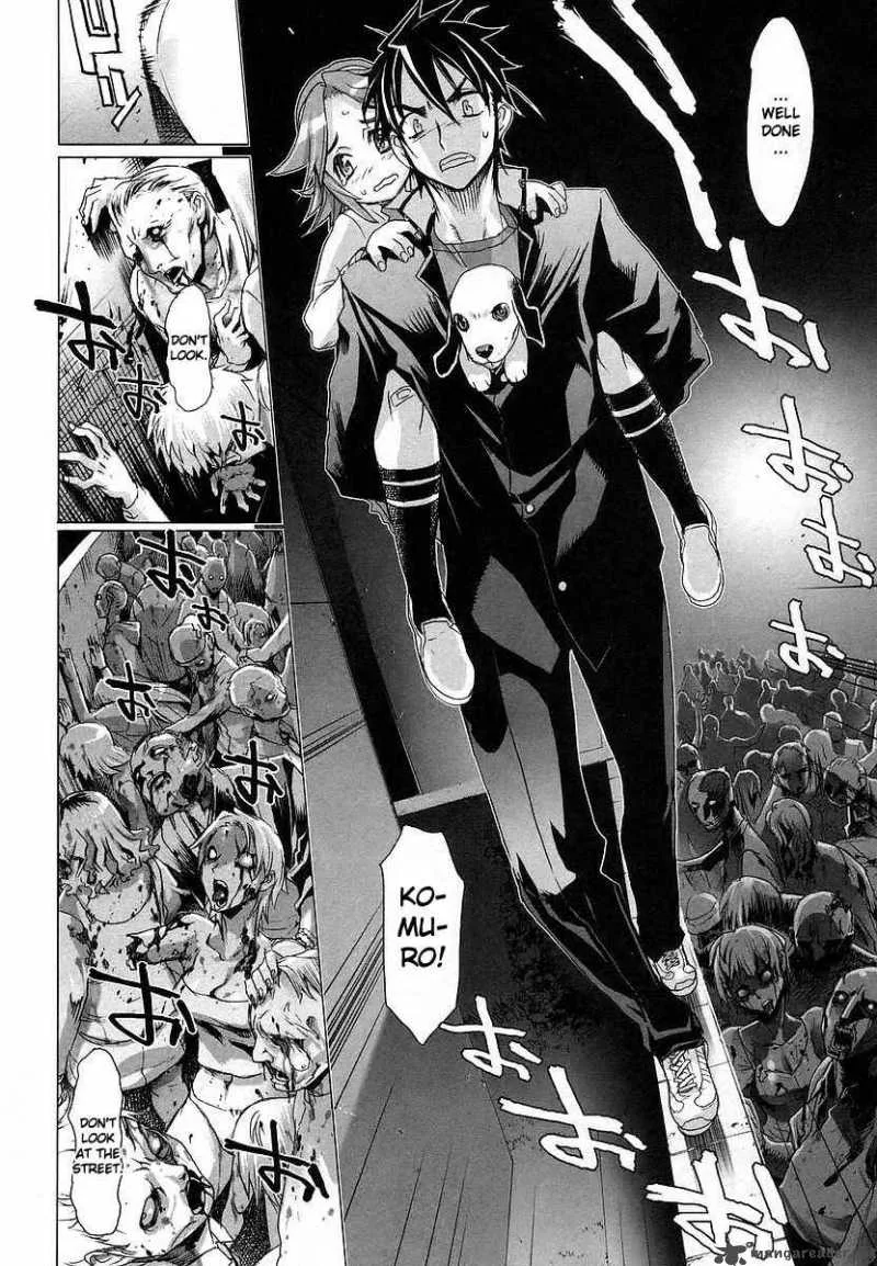 High School of the Dead Chapter 7 page 38