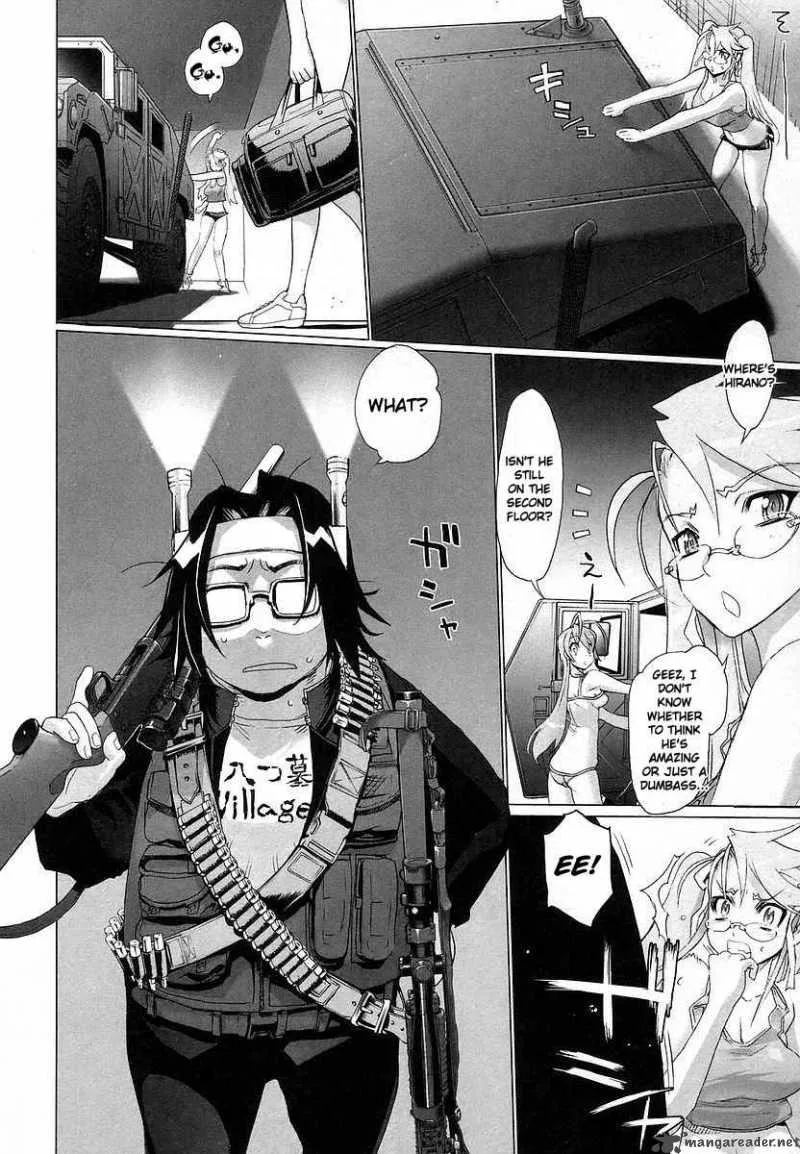 High School of the Dead Chapter 7 page 40