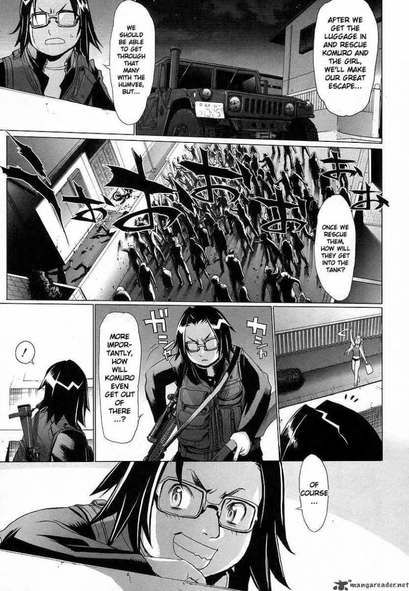 High School of the Dead Chapter 7 page 37