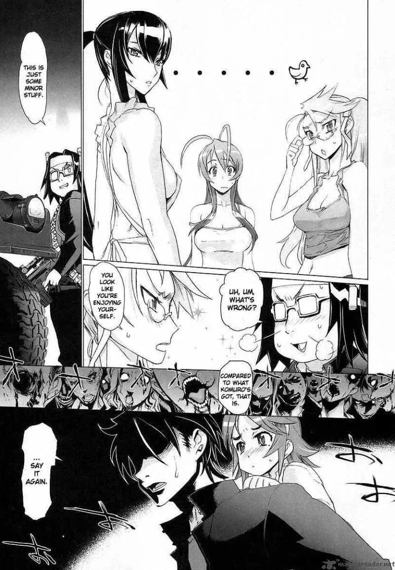 High School of the Dead Chapter 7 page 41