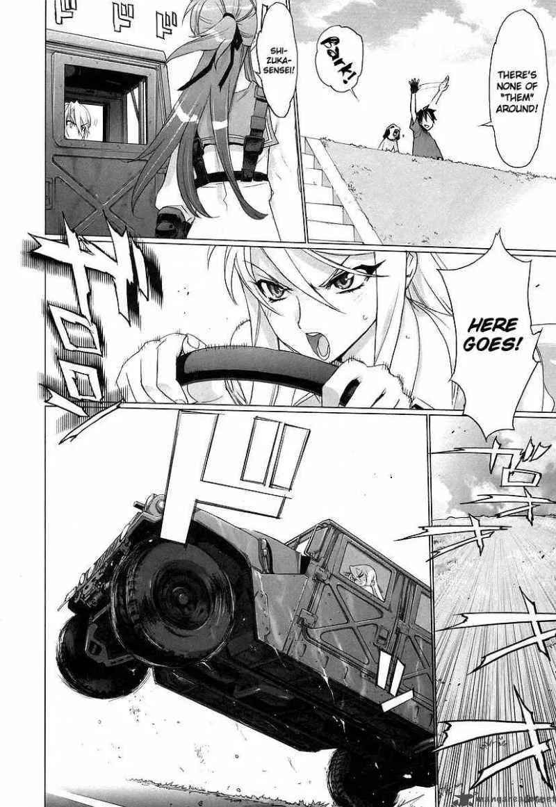 High School of the Dead Chapter 8 page 25